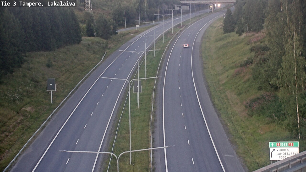 Kelikamerat Kuva Tie 3 Tampere, Lakalaiva, Tampere, Pirkanmaa