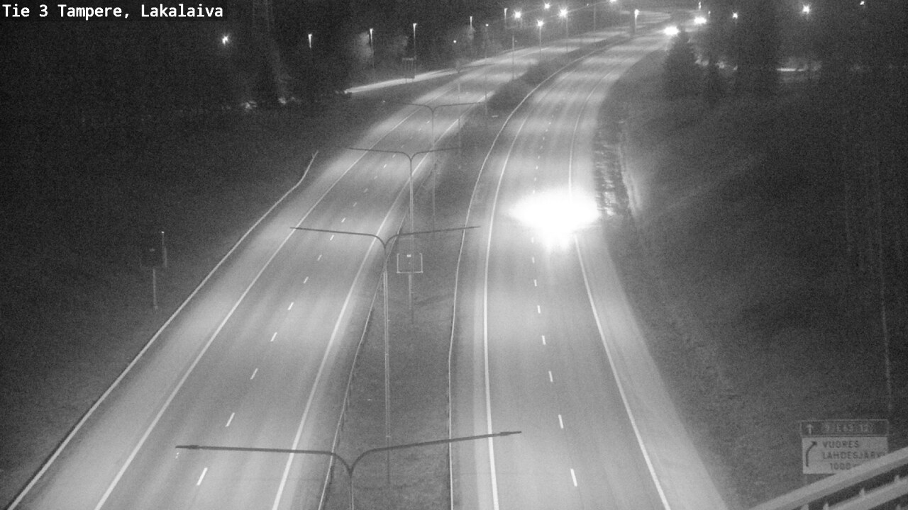 Weather Camera Image Road 3 Tampere, Lakalaiva, Tampere, Pirkanmaa