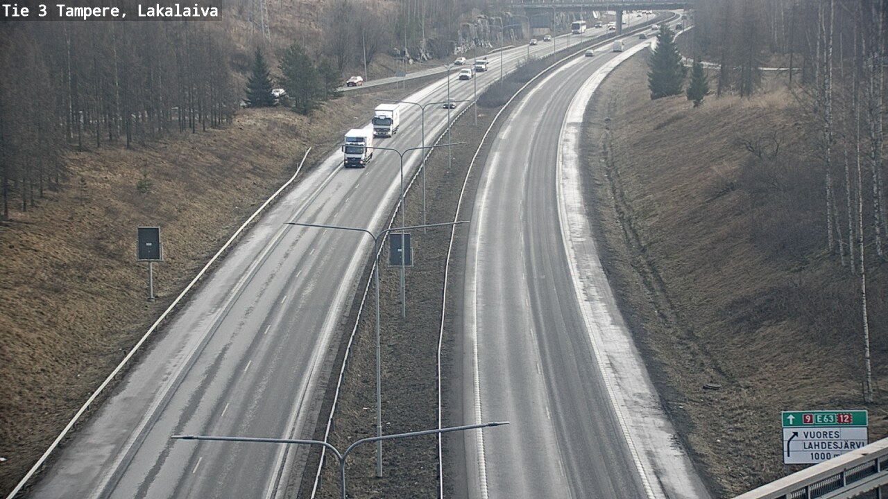 Kelikamerat Kuva Tie 3 Tampere, Lakalaiva, Tampere, Pirkanmaa