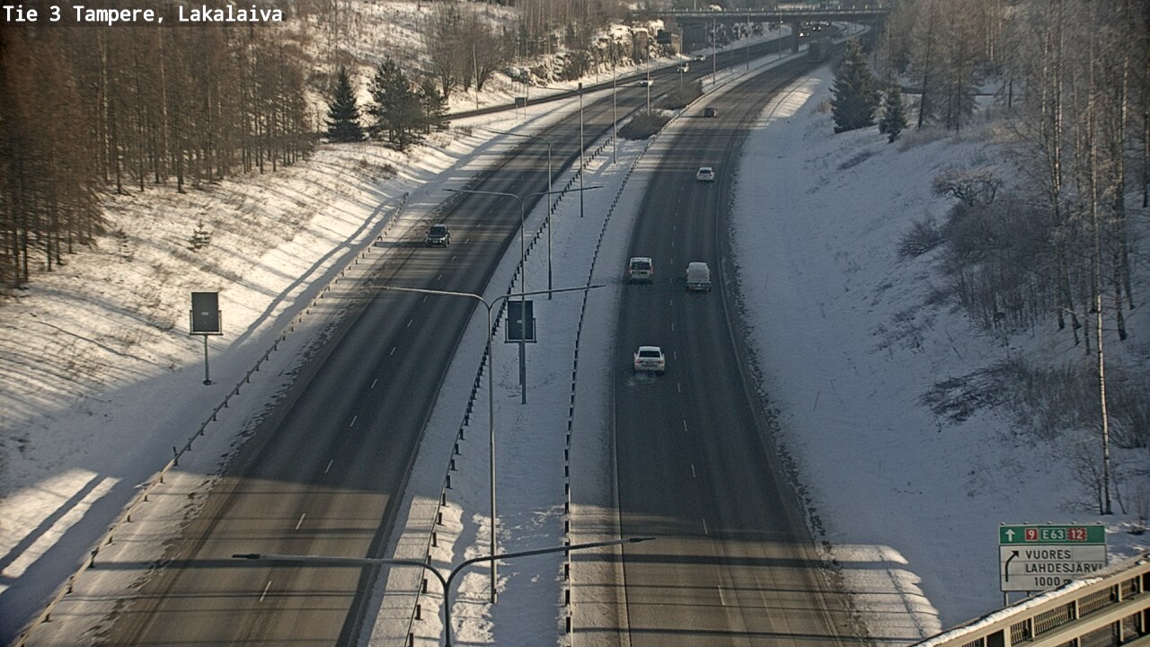 Kelikamerat Kuva Tie 3 Tampere, Lakalaiva, Tampere, Pirkanmaa