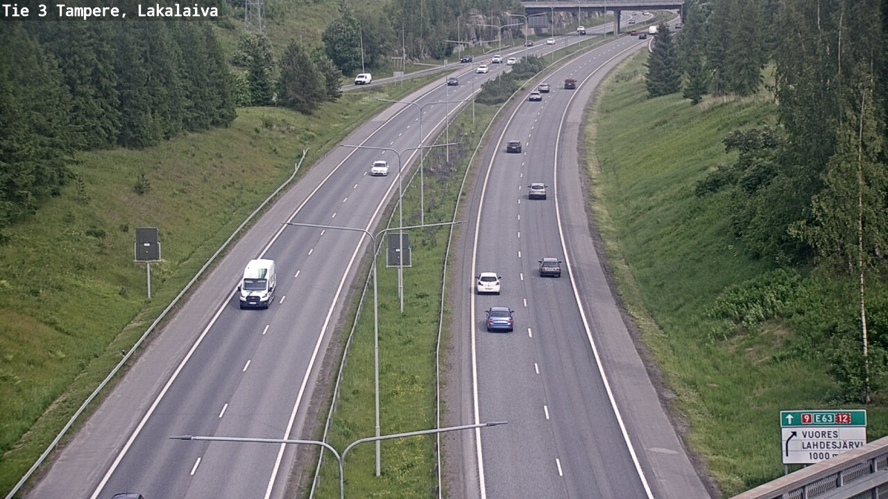 Kelikamerat Kuva Tie 3 Tampere, Lakalaiva, Tampere, Pirkanmaa