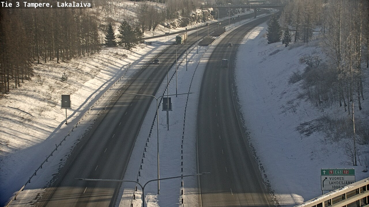 Kelikamerat Kuva Tie 3 Tampere, Lakalaiva, Tampere, Pirkanmaa