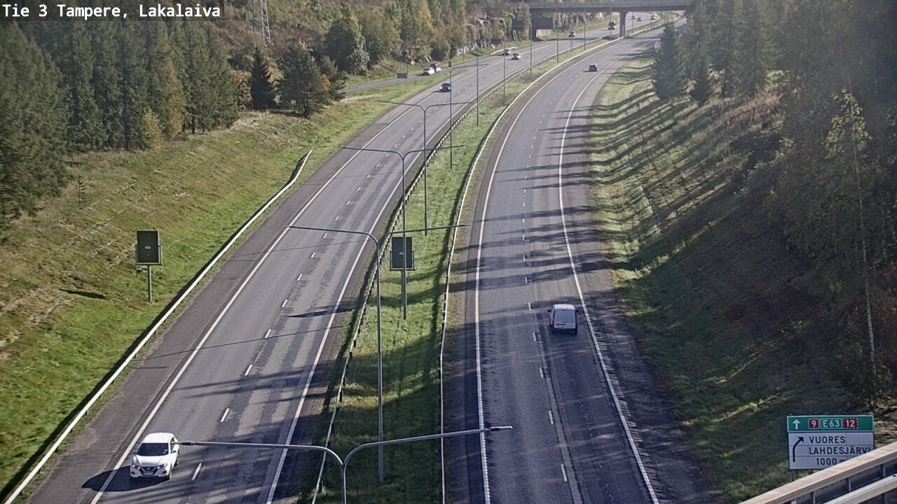 Kelikamerat Kuva Tie 3 Tampere, Lakalaiva, Tampere, Pirkanmaa