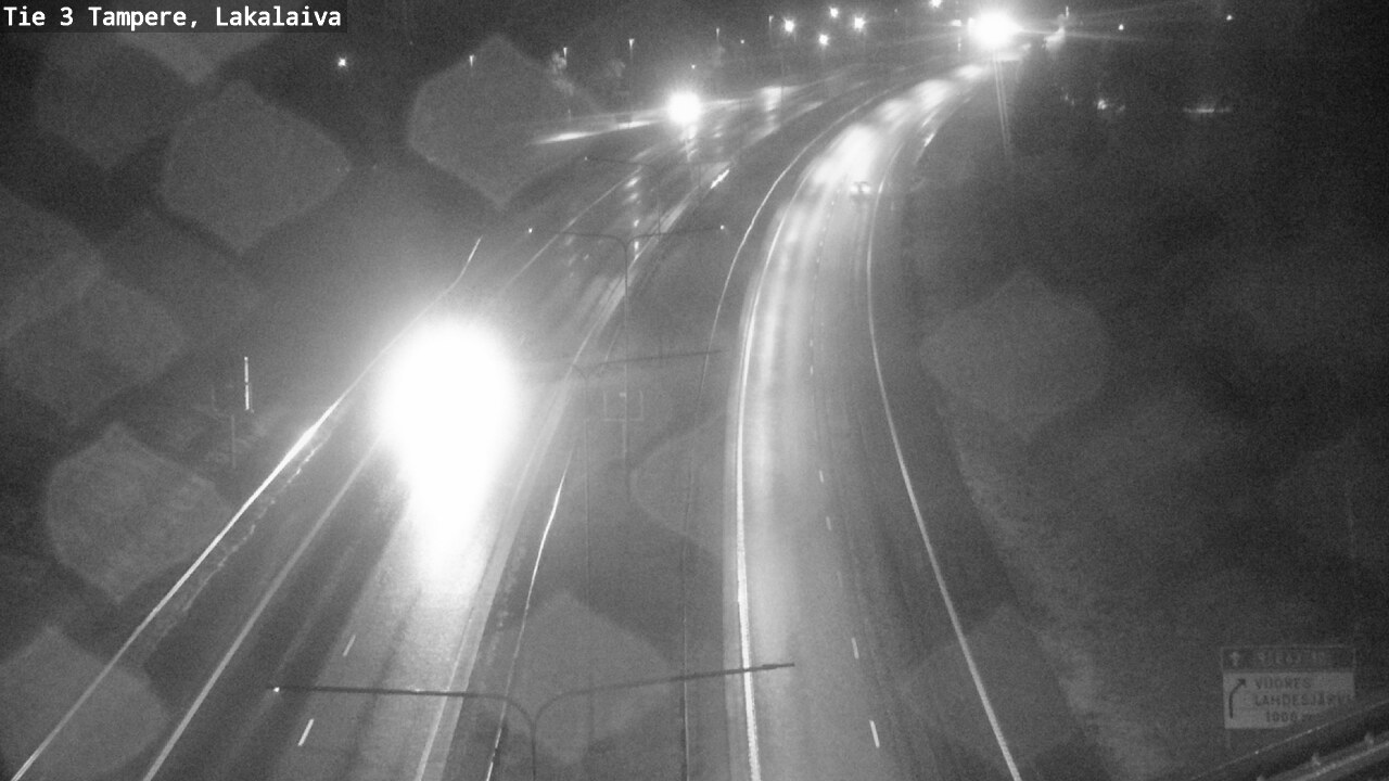 Weather Camera Image Road 3 Tampere, Lakalaiva, Tampere, Pirkanmaa