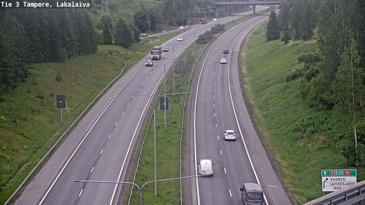 Kelikamerat Kuva Tie 3 Tampere, Lakalaiva, Tampere, Pirkanmaa