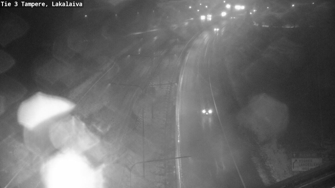 Weather Camera Image Väg 3 Tammerfors, Lakalaiva, Tampere, Pirkanmaa