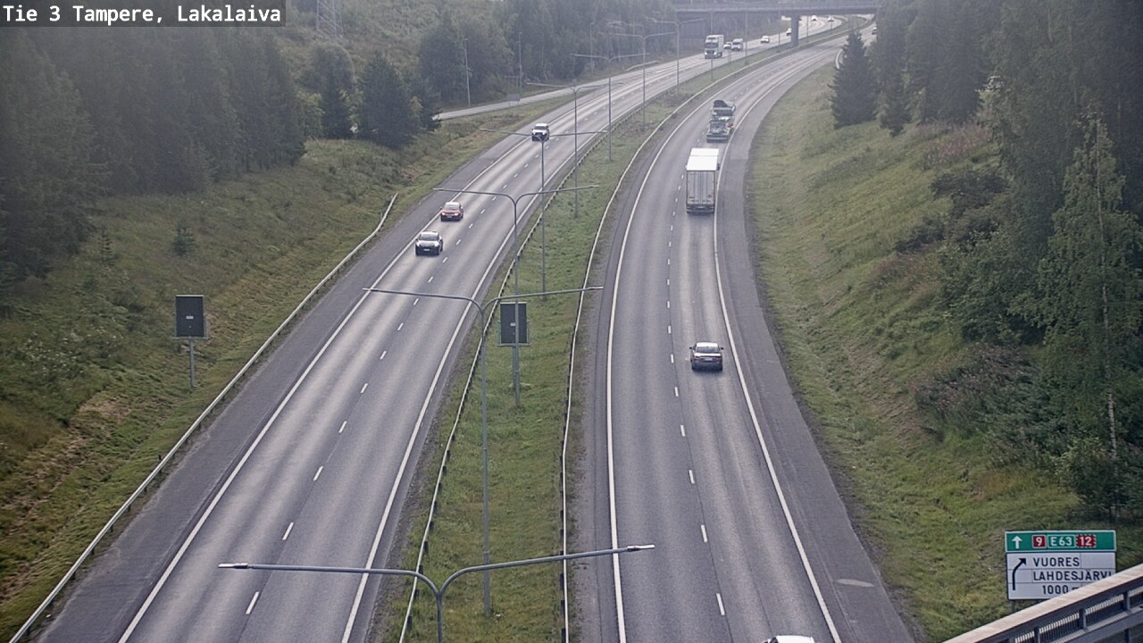 Kelikamerat Kuva Tie 3 Tampere, Lakalaiva, Tampere, Pirkanmaa
