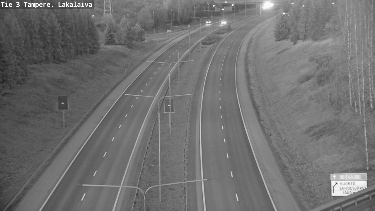 Weather Camera Image Road 3 Tampere, Lakalaiva, Tampere, Pirkanmaa