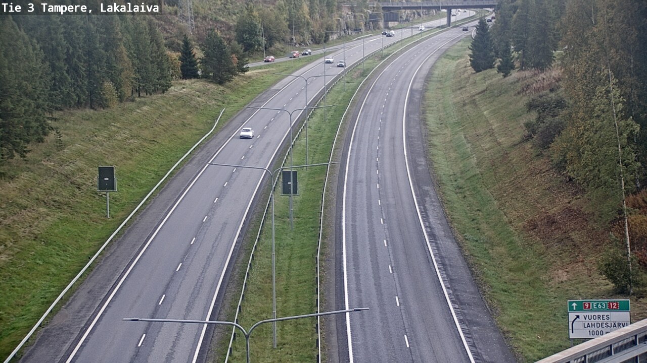 Weather Camera Image Road 3 Tampere, Lakalaiva, Tampere, Pirkanmaa
