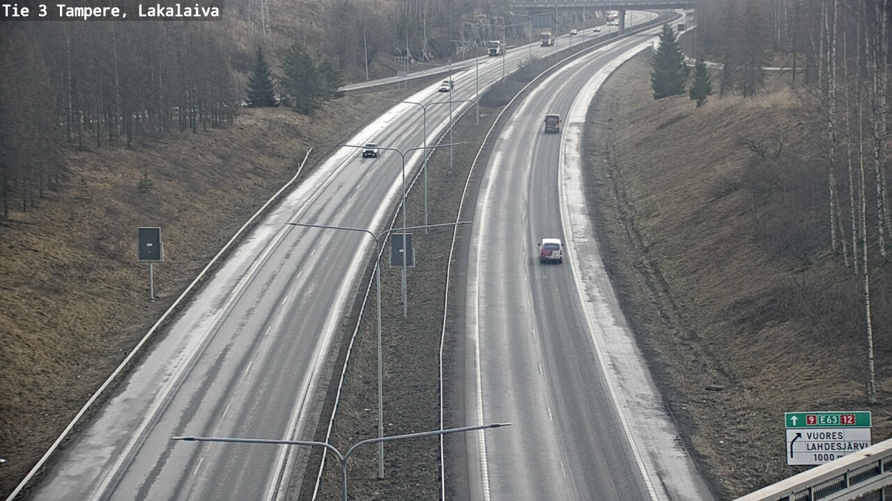 Kelikamerat Kuva Tie 3 Tampere, Lakalaiva, Tampere, Pirkanmaa