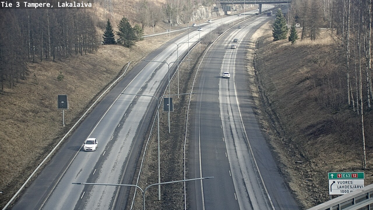 Kelikamerat Kuva Tie 3 Tampere, Lakalaiva, Tampere, Pirkanmaa