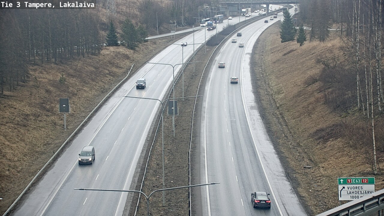 Kelikamerat Kuva Tie 3 Tampere, Lakalaiva, Tampere, Pirkanmaa