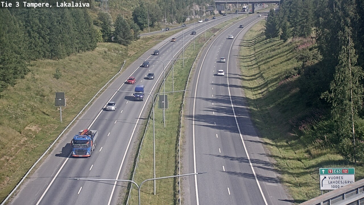 Kelikamerat Kuva Tie 3 Tampere, Lakalaiva, Tampere, Pirkanmaa