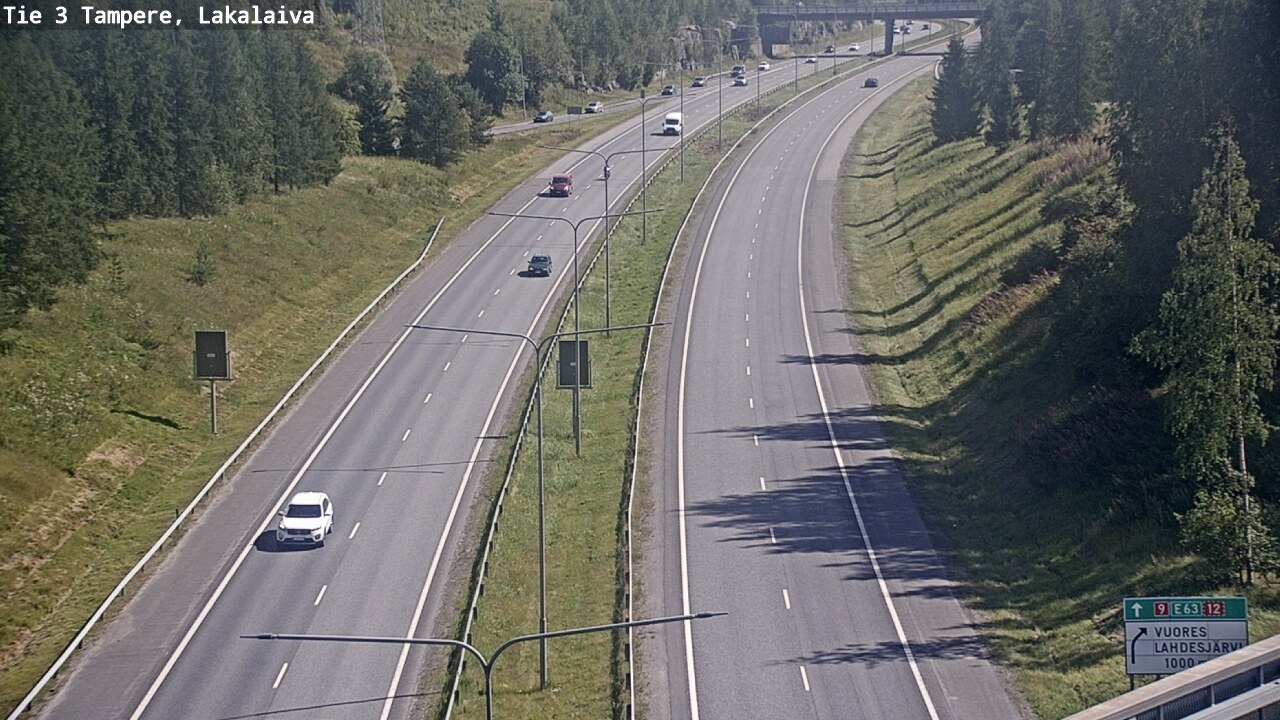 Kelikamerat Kuva Tie 3 Tampere, Lakalaiva, Tampere, Pirkanmaa