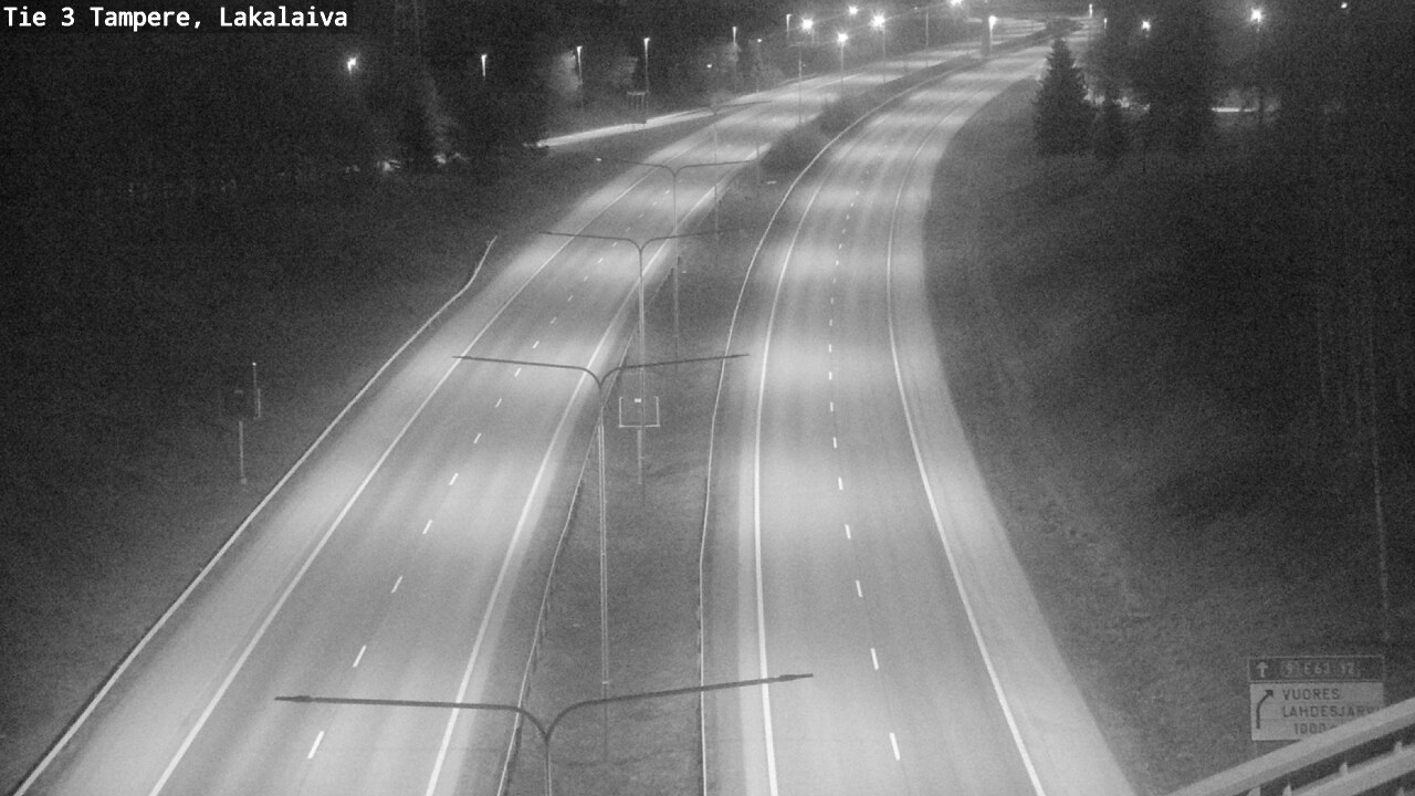 Weather Camera Image Road 3 Tampere, Lakalaiva, Tampere, Pirkanmaa