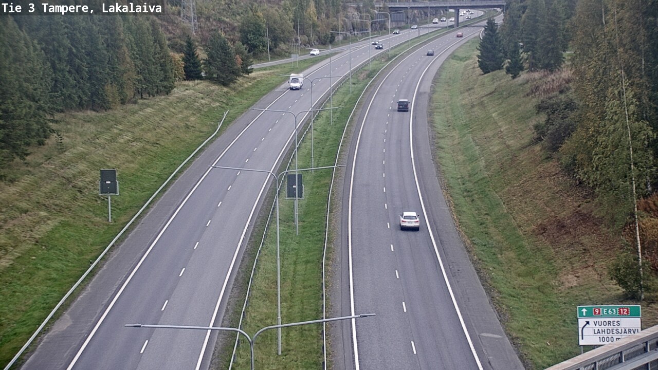 Kelikamerat Kuva Tie 3 Tampere, Lakalaiva, Tampere, Pirkanmaa