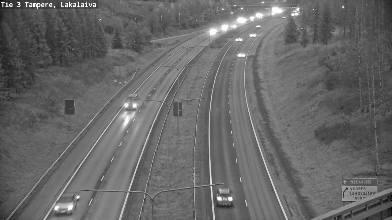 Kelikamerat Kuva Tie 3 Tampere, Lakalaiva, Tampere, Pirkanmaa