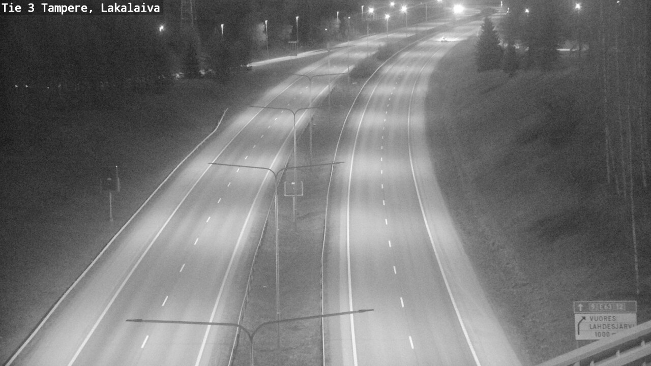 Weather Camera Image Road 3 Tampere, Lakalaiva, Tampere, Pirkanmaa