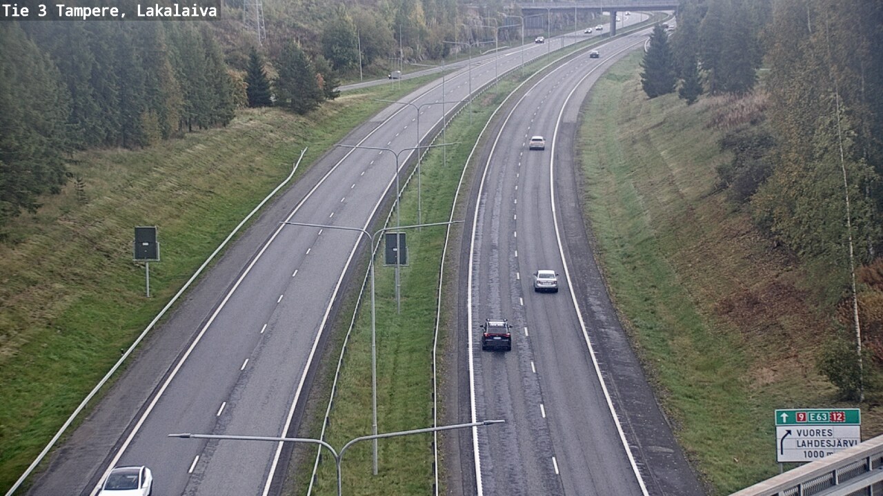 Weather Camera Image Road 3 Tampere, Lakalaiva, Tampere, Pirkanmaa