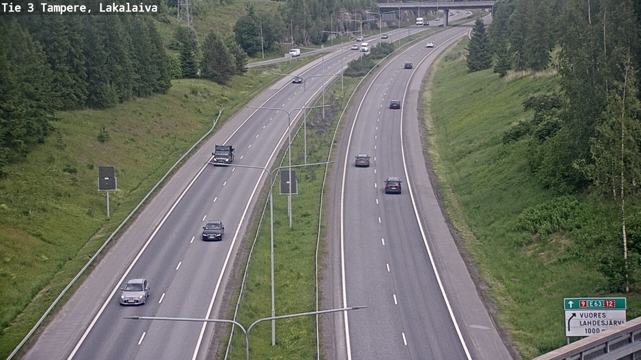 Kelikamerat Kuva Tie 3 Tampere, Lakalaiva, Tampere, Pirkanmaa