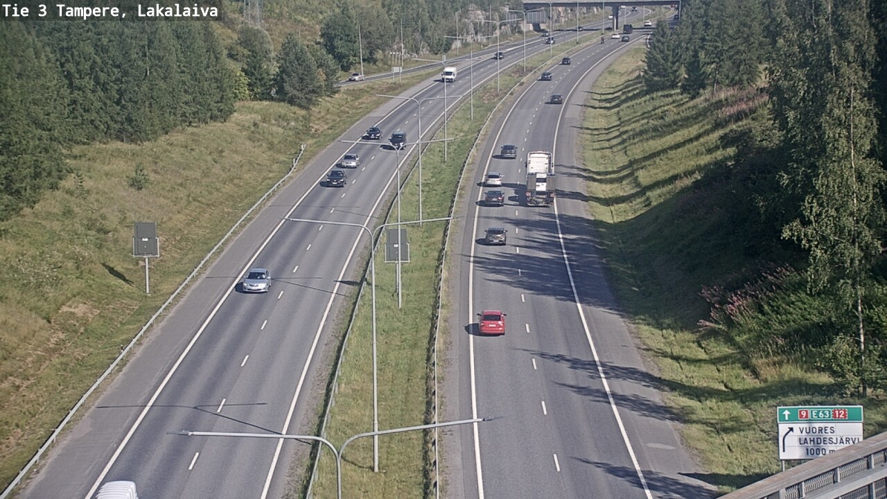 Kelikamerat Kuva Tie 3 Tampere, Lakalaiva, Tampere, Pirkanmaa