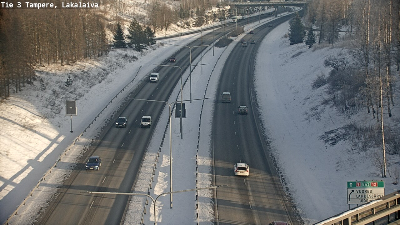 Kelikamerat Kuva Tie 3 Tampere, Lakalaiva, Tampere, Pirkanmaa