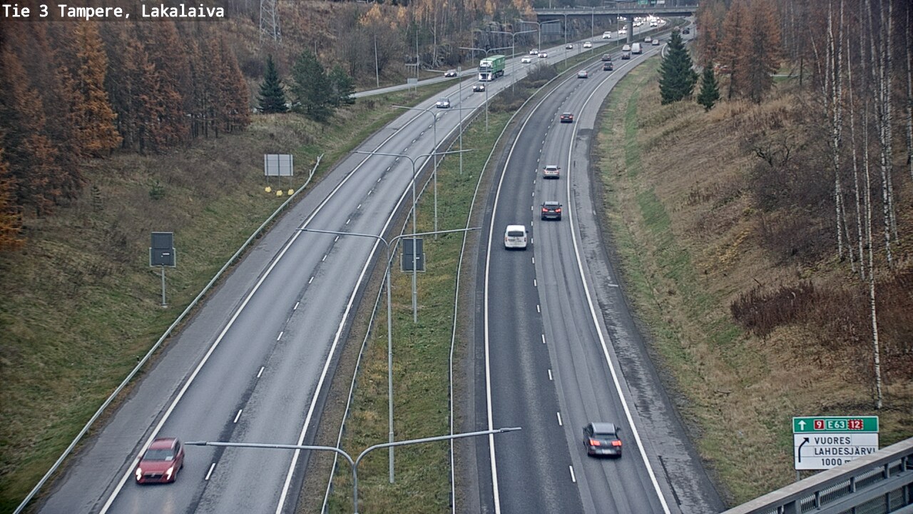 Kelikamerat Kuva Tie 3 Tampere, Lakalaiva, Tampere, Pirkanmaa