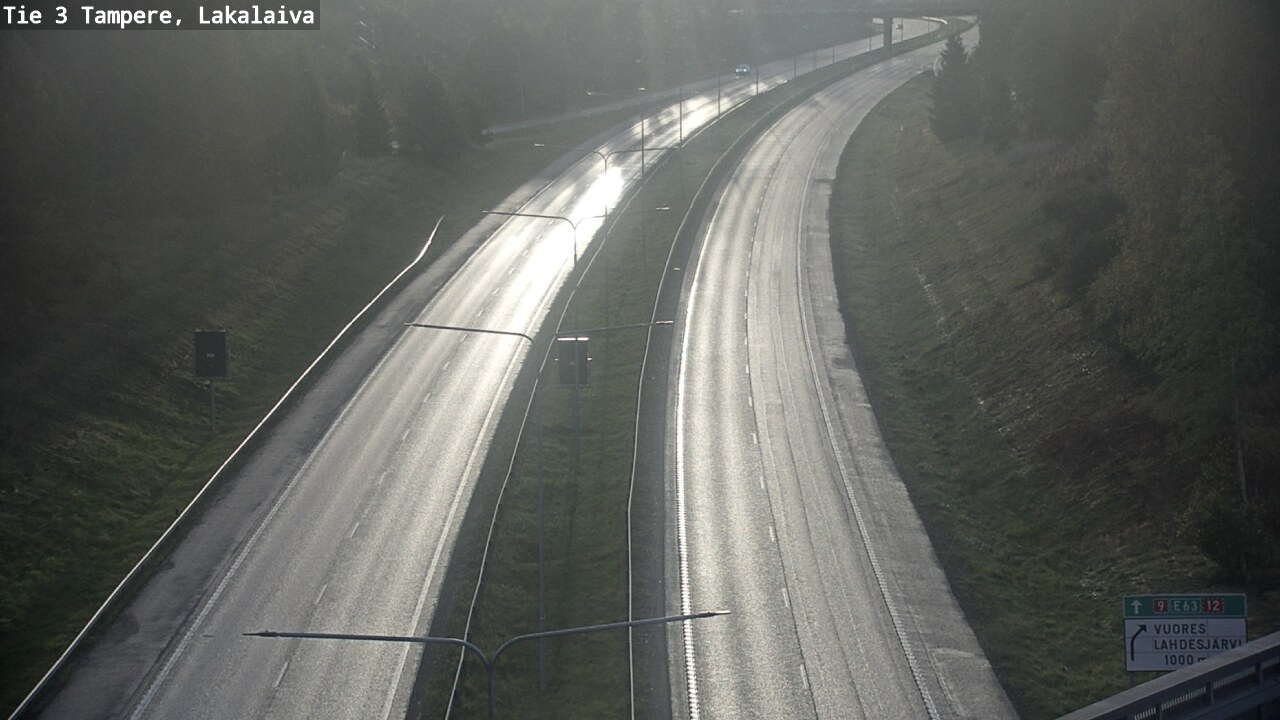Weather Camera Image Road 3 Tampere, Lakalaiva, Tampere, Pirkanmaa