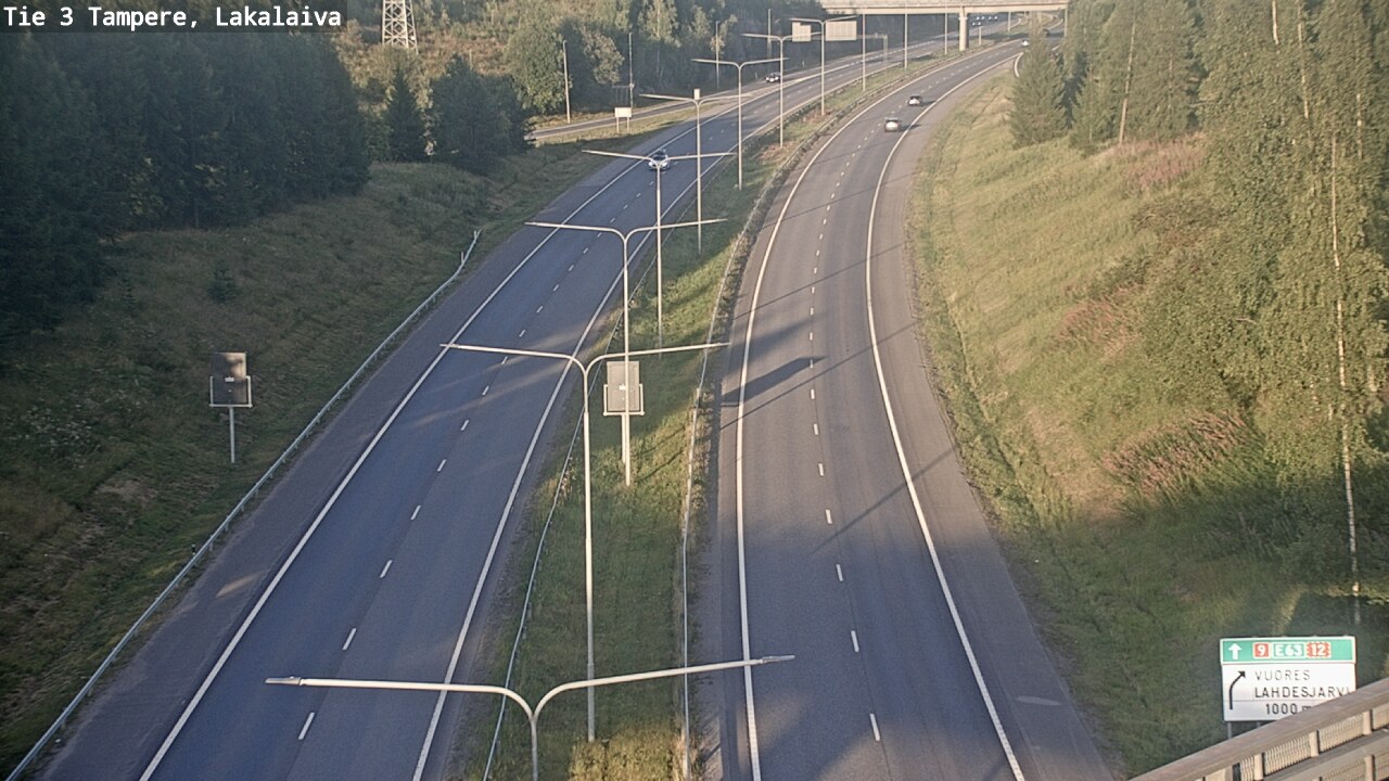 Kelikamerat Kuva Tie 3 Tampere, Lakalaiva, Tampere, Pirkanmaa