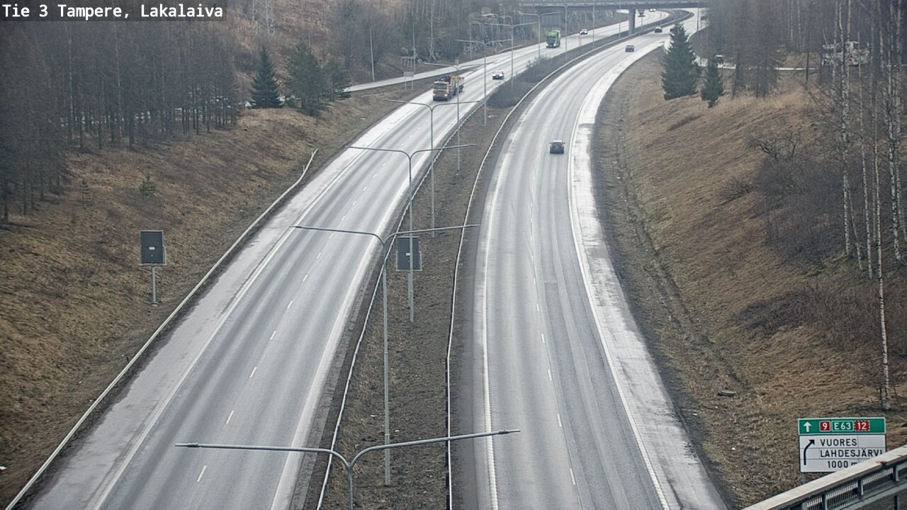 Kelikamerat Kuva Tie 3 Tampere, Lakalaiva, Tampere, Pirkanmaa