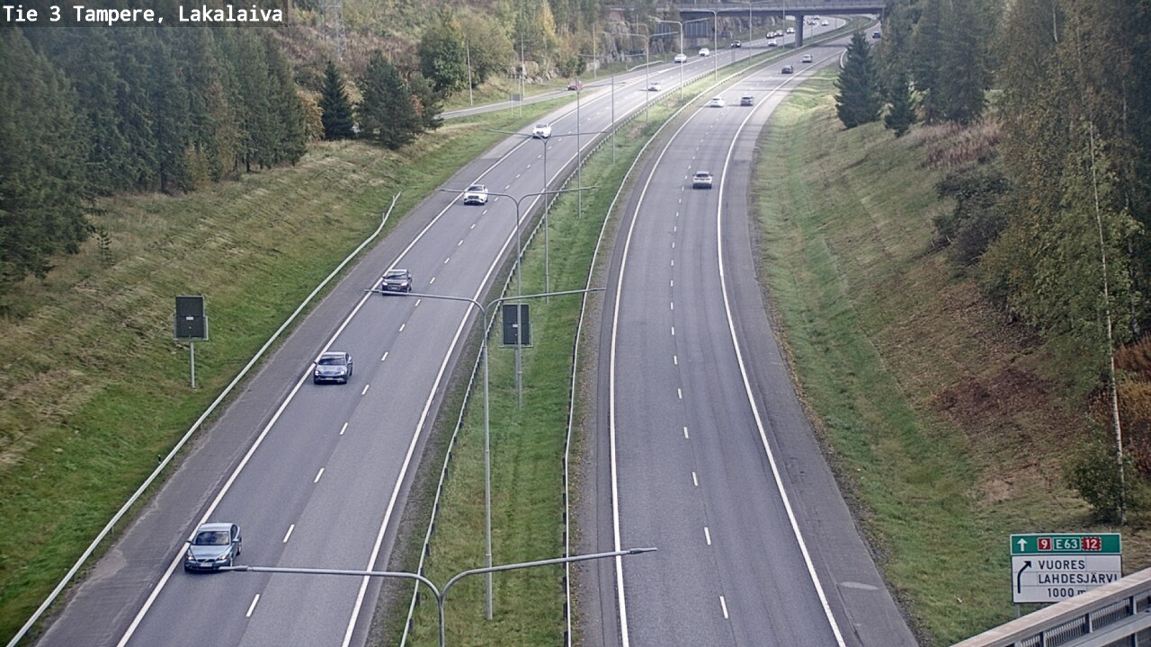 Kelikamerat Kuva Tie 3 Tampere, Lakalaiva, Tampere, Pirkanmaa