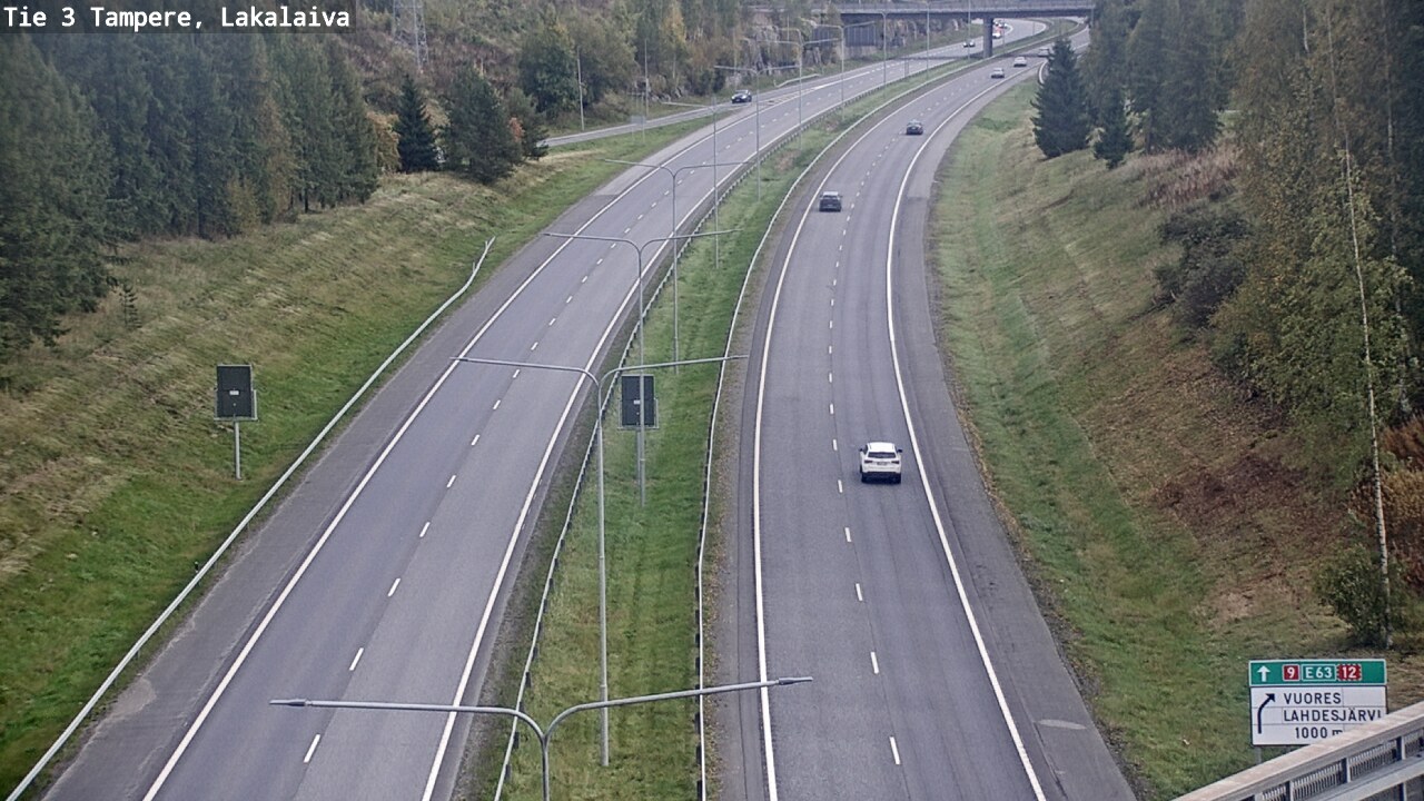 Kelikamerat Kuva Tie 3 Tampere, Lakalaiva, Tampere, Pirkanmaa