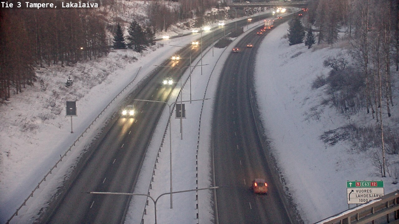 Kelikamerat Kuva Tie 3 Tampere, Lakalaiva, Tampere, Pirkanmaa