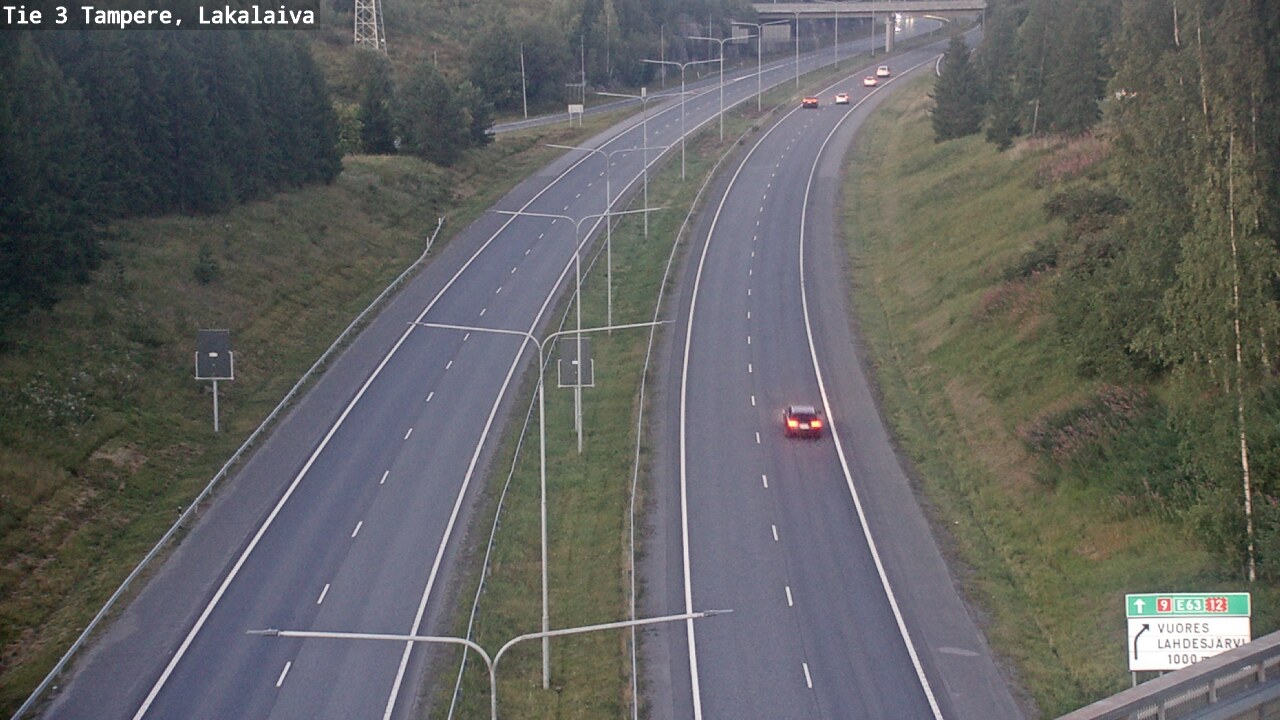 Kelikamerat Kuva Tie 3 Tampere, Lakalaiva, Tampere, Pirkanmaa
