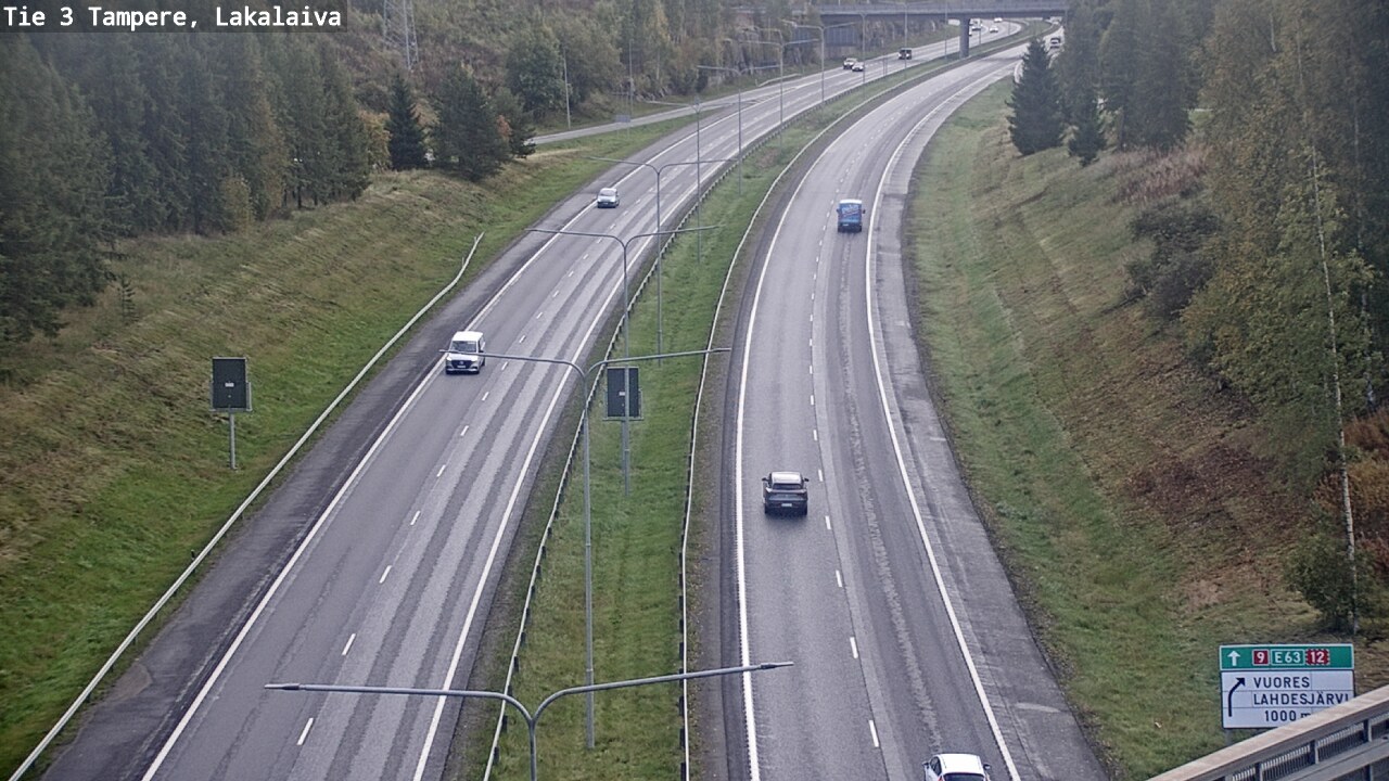 Weather Camera Image Road 3 Tampere, Lakalaiva, Tampere, Pirkanmaa