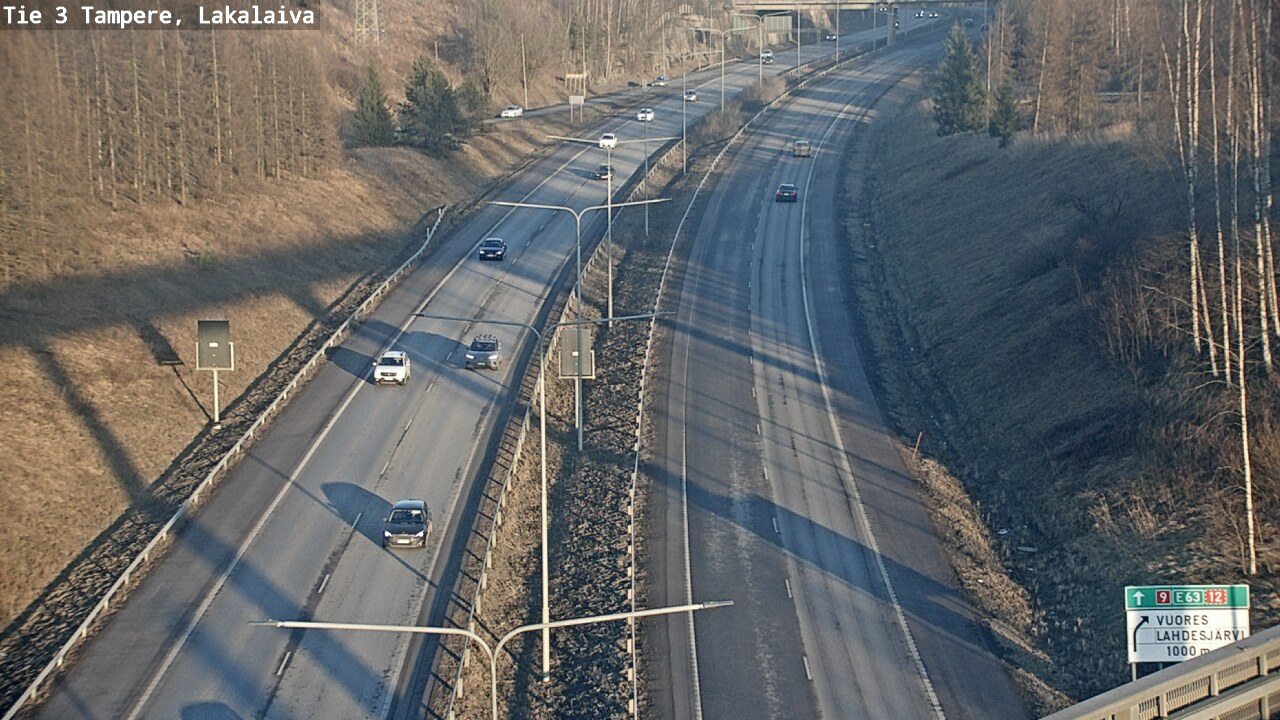 Weather Camera Image Road 3 Tampere, Lakalaiva, Tampere, Pirkanmaa