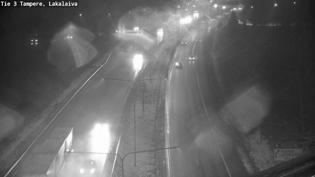 Weather Camera Image Väg 3 Tammerfors, Lakalaiva, Tampere, Pirkanmaa