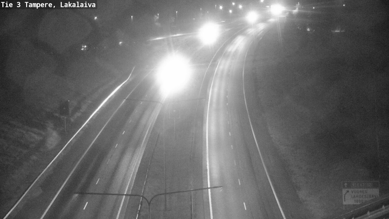 Weather Camera Image Road 3 Tampere, Lakalaiva, Tampere, Pirkanmaa