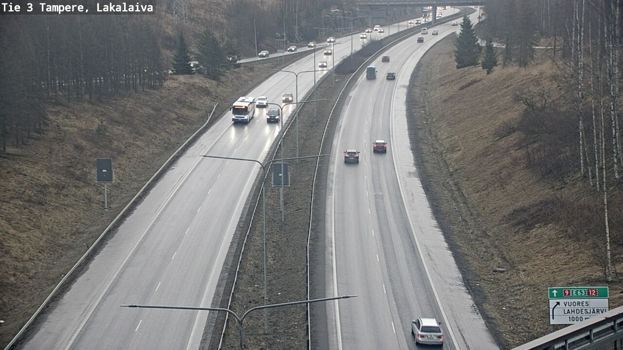 Kelikamerat Kuva Tie 3 Tampere, Lakalaiva, Tampere, Pirkanmaa