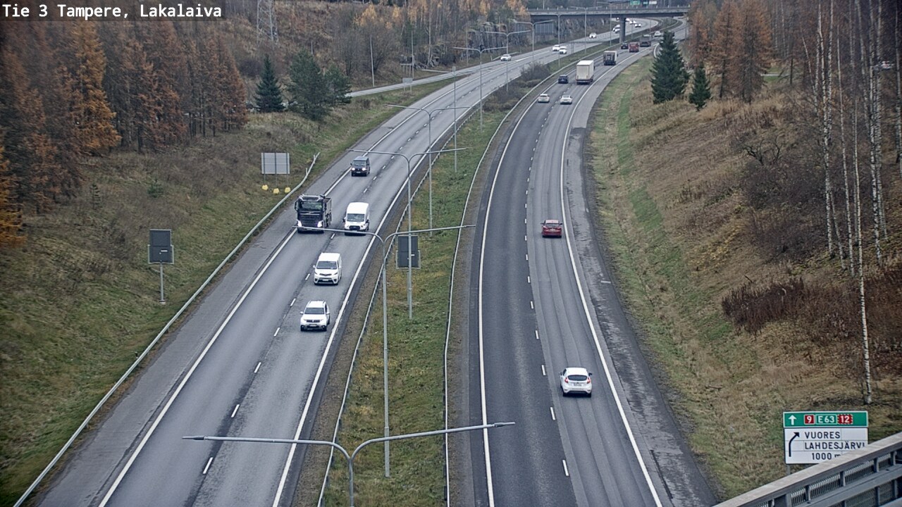 Kelikamerat Kuva Tie 3 Tampere, Lakalaiva, Tampere, Pirkanmaa