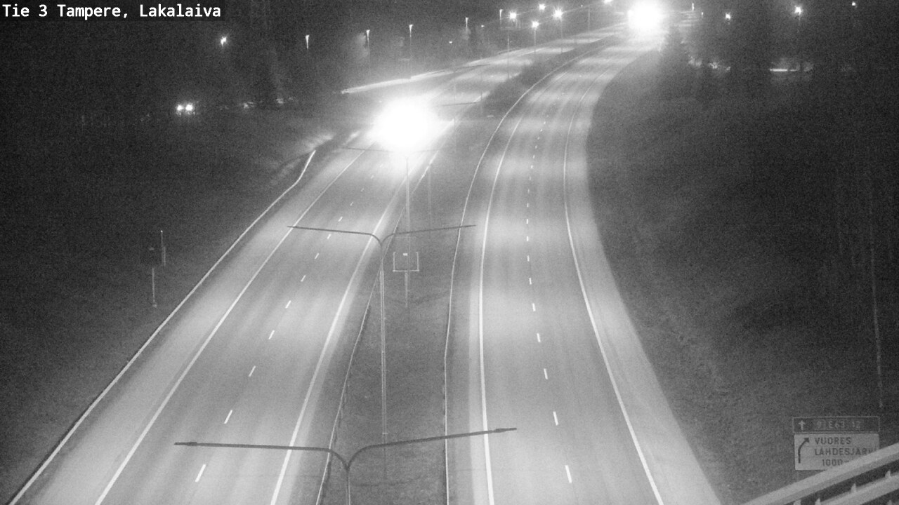 Weather Camera Image Road 3 Tampere, Lakalaiva, Tampere, Pirkanmaa