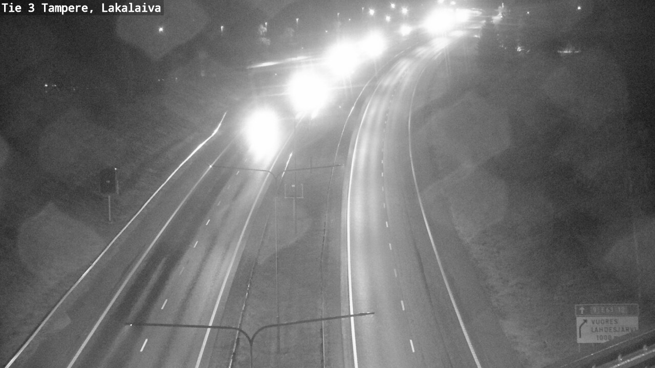Weather Camera Image Road 3 Tampere, Lakalaiva, Tampere, Pirkanmaa