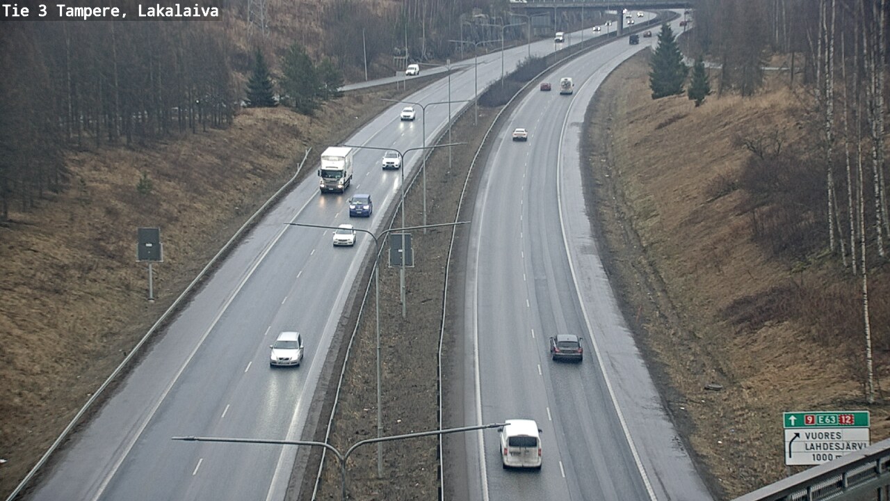 Kelikamerat Kuva Tie 3 Tampere, Lakalaiva, Tampere, Pirkanmaa