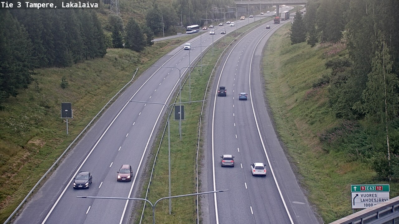 Weather Camera Image Road 3 Tampere, Lakalaiva, Tampere, Pirkanmaa