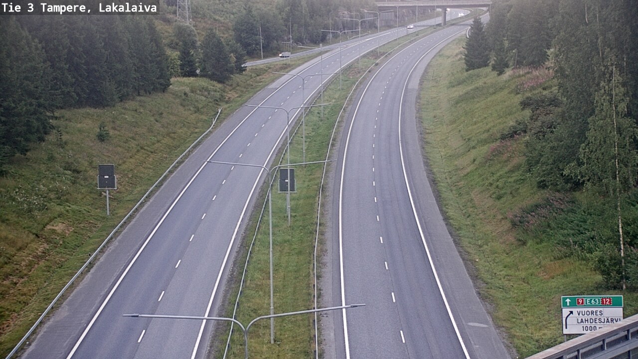 Weather Camera Image Road 3 Tampere, Lakalaiva, Tampere, Pirkanmaa