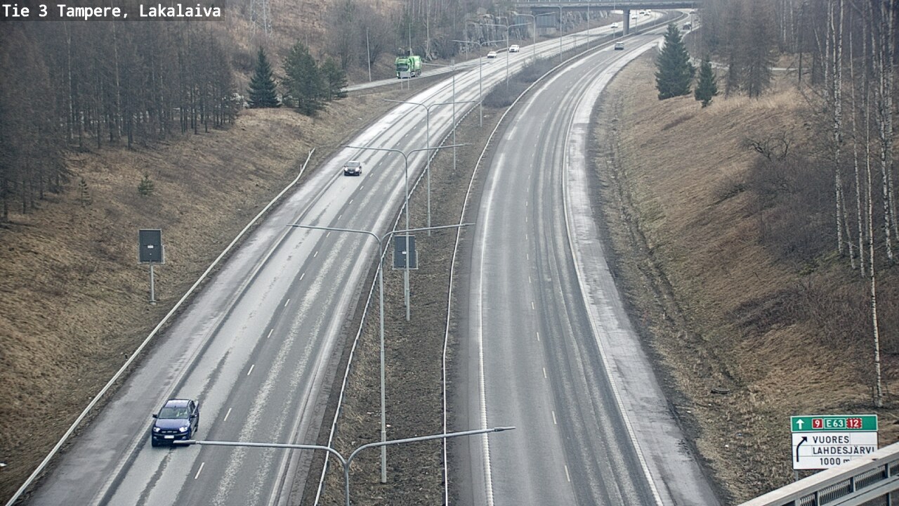 Kelikamerat Kuva Tie 3 Tampere, Lakalaiva, Tampere, Pirkanmaa