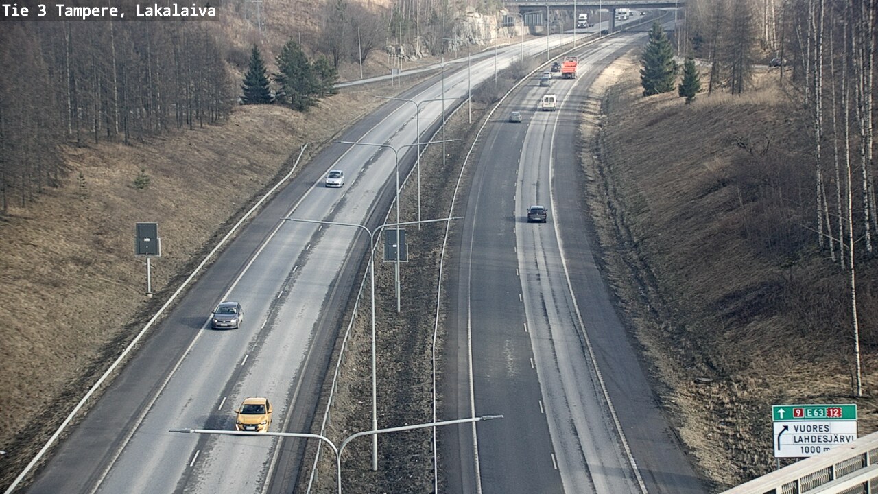 Kelikamerat Kuva Tie 3 Tampere, Lakalaiva, Tampere, Pirkanmaa