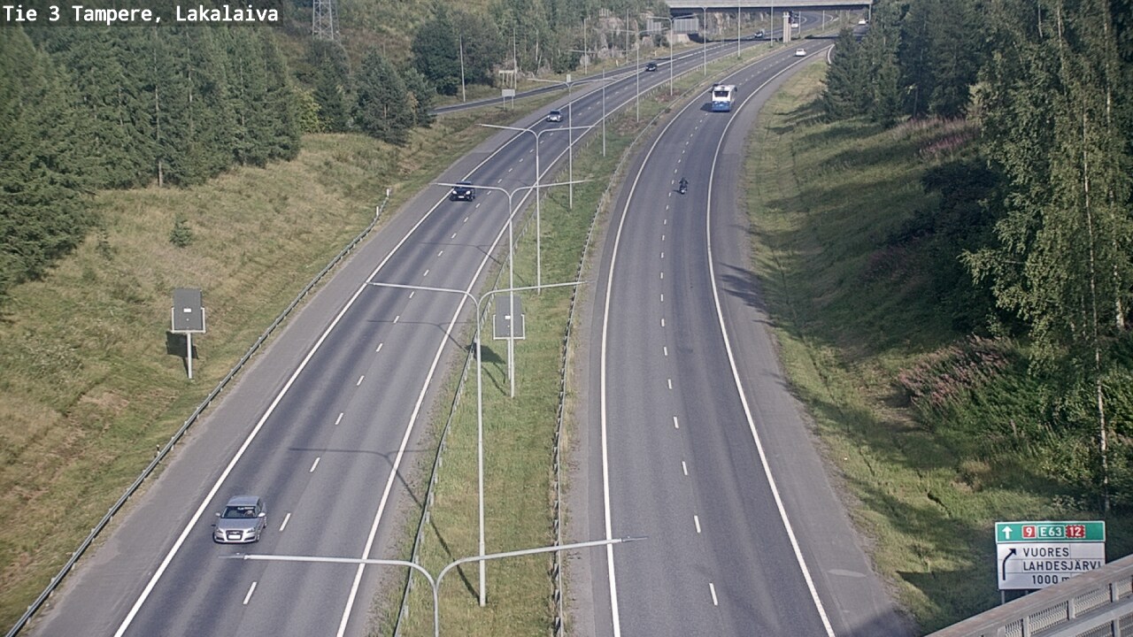 Kelikamerat Kuva Tie 3 Tampere, Lakalaiva, Tampere, Pirkanmaa