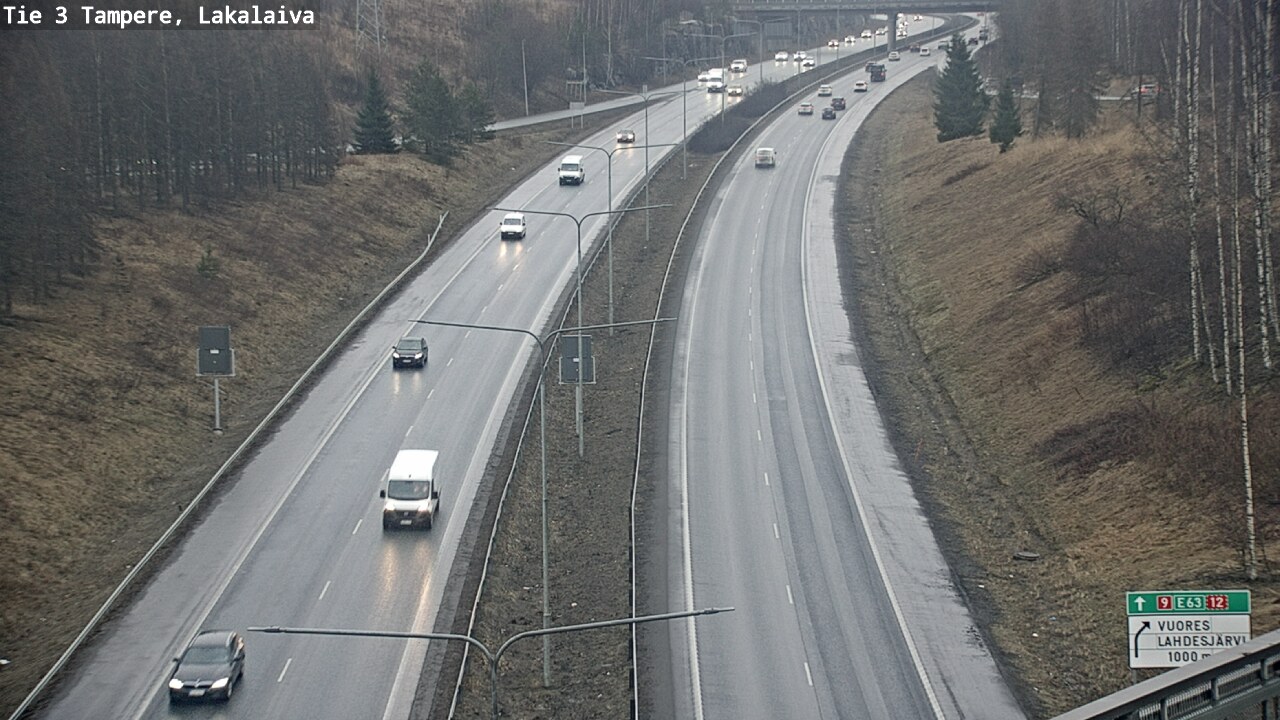 Kelikamerat Kuva Tie 3 Tampere, Lakalaiva, Tampere, Pirkanmaa