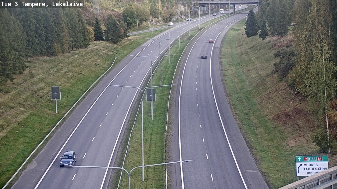 Kelikamerat Kuva Tie 3 Tampere, Lakalaiva, Tampere, Pirkanmaa
